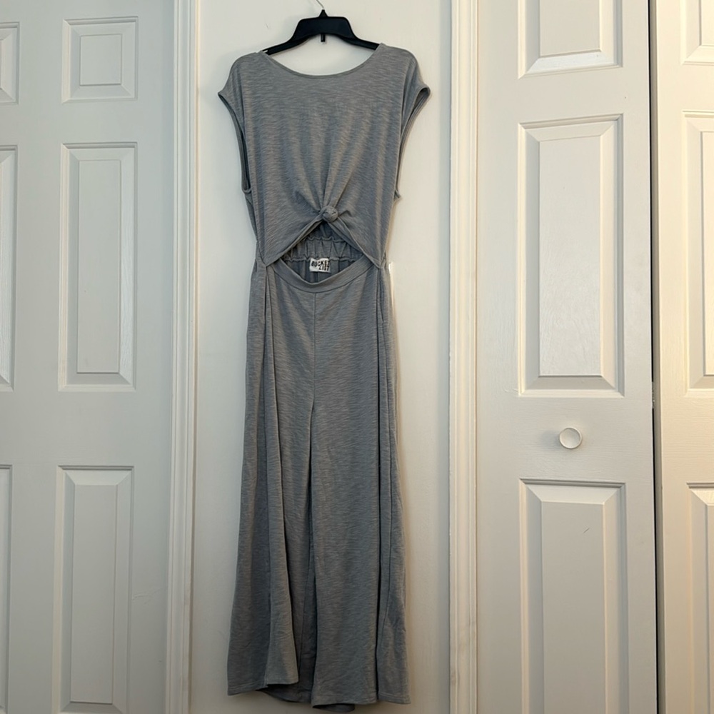 BUCKETLIST Gray Jumpsuit